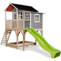 EXIT Toys Spielhaus »Loft«, BxHxT: 190 x 269 x 444 cm, ab 3 Jahren, Zedernholz – grau (Rabatt: 25 %) EXIT Toys Spielhaus »Loft«, BxHxT: 190 x 269 x 444 cm, ab 3 Jahren, Zedernholz – grau (Rabatt: 25 %)
