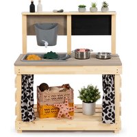 MUDDY BUDDY Matschküche »Big Leo«, BxHxL: 40 x 90 x 80 cm, ab 3 Jahren – braun | grau (Rabatt: 11 %) MUDDY BUDDY Matschküche »Big Leo«, BxHxL: 40 x 90 x 80 cm, ab 3 Jahren – braun | grau (Rabatt: 11 %)