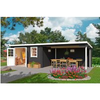 LASITA MAJA Gartenhaus »Reno«, BxHxT: 780 x 210,9 x 313,9 cm (Außenmaße inkl. Dachüberstand), Holz – grau LASITA MAJA Gartenhaus »Reno«, BxHxT: 780 x 210,9 x 313,9 cm (Außenmaße inkl. Dachüberstand), Holz – grau