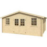 LASITA MAJA Gartenhaus »Udo«, BxHxT: 522,4 x 256,5 x 320 cm (Außenmaße inkl. Dachüberstand), Holz – beige LASITA MAJA Gartenhaus »Udo«, BxHxT: 522,4 x 256,5 x 320 cm (Außenmaße inkl. Dachüberstand), Holz – beige