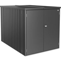 BIOHORT Minigarage, BxTxH: 145 cm x 203 cm x 151 cm – grau Rabatt: 14 % BIOHORT Minigarage, BxTxH: 145 cm x 203 cm x 151 cm – grau Rabatt: 14 %