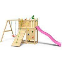 JUNGLE GYM Spielturm, Holz/HDPE Polyethylen, für Kinder ab 3 Jahre bis 10 Jahre – gruen (Rabatt: 11 %) JUNGLE GYM Spielturm, Holz/HDPE Polyethylen, für Kinder ab 3 Jahre bis 10 Jahre – gruen (Rabatt: 11 %)