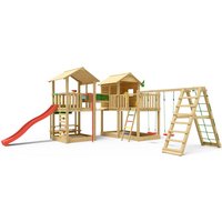 JUNGLE GYM Spielturm, Holz/HDPE Polyethylen, für Kinder ab 3 Jahre bis 10 Jahre – gruen (Rabatt: 11 %) JUNGLE GYM Spielturm, Holz/HDPE Polyethylen, für Kinder ab 3 Jahre bis 10 Jahre – gruen (Rabatt: 11 %)