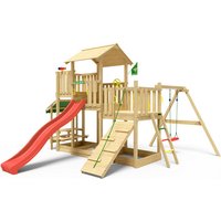 JUNGLE GYM Spielturm, Holz/HDPE Polyethylen, für Kinder ab 3 Jahre bis 10 Jahre – gruen (Rabatt: 11 %) JUNGLE GYM Spielturm, Holz/HDPE Polyethylen, für Kinder ab 3 Jahre bis 10 Jahre – gruen (Rabatt: 11 %)