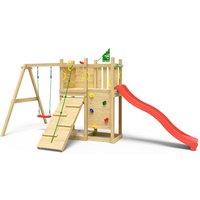JUNGLE GYM Spielturm, Holz/HDPE Polyethylen, für Kinder ab 3 Jahre bis 10 Jahre – gruen (Rabatt: 11 %) JUNGLE GYM Spielturm, Holz/HDPE Polyethylen, für Kinder ab 3 Jahre bis 10 Jahre – gruen (Rabatt: 11 %)