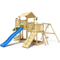 JUNGLE GYM Spielturm, Holz/HDPE Polyethylen, für Kinder ab 3 Jahre bis 10 Jahre – gruen (Rabatt: 11 %) JUNGLE GYM Spielturm, Holz/HDPE Polyethylen, für Kinder ab 3 Jahre bis 10 Jahre – gruen (Rabatt: 11 %)