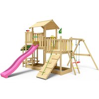 JUNGLE GYM Spielturm, Holz/HDPE Polyethylen, für Kinder ab 3 Jahre bis 10 Jahre – gruen (Rabatt: 11 %) JUNGLE GYM Spielturm, Holz/HDPE Polyethylen, für Kinder ab 3 Jahre bis 10 Jahre – gruen (Rabatt: 11 %)