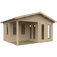 SKANHOLZ Gartenhaus »Utrecht«, BxHxT: 520 cm x 303 cm x 440 (Außenmaße inkl. Dachüberstand) – beige SKANHOLZ Gartenhaus »Utrecht«, BxHxT: 520 cm x 303 cm x 440 (Außenmaße inkl. Dachüberstand) – beige