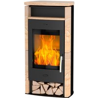 FIREPLACE Kaminofen »Santiago«, Sandstein, 6 kW – schwarz (Rabatt: 15 %) FIREPLACE Kaminofen »Santiago«, Sandstein, 6 kW – schwarz (Rabatt: 15 %)