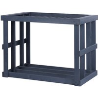 Westmann Kaminholzregal »Stephan«, BxHxT: 108 x 74 x 52 cm, Kiefernholz – grau (Rabatt: 60 %) Westmann Kaminholzregal »Stephan«, BxHxT: 108 x 74 x 52 cm, Kiefernholz – grau (Rabatt: 60 %)