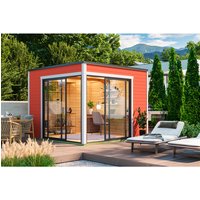 LASITA MAJA Gartenhaus »Palermo«, BxHxT: 300 x 239,4 x 300 cm, (Außenmaß inkl. Dachüberstand), schwedenrot LASITA MAJA Gartenhaus »Palermo«, BxHxT: 300 x 239,4 x 300 cm, (Außenmaß inkl. Dachüberstand), schwedenrot