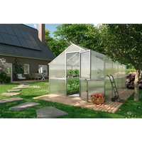 KGT Gewächshaus »Nelke«, 12,74 m², silberfarben KGT Gewächshaus »Nelke«, 12,74 m², silberfarben