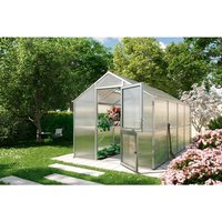 KGT Gewächshaus »Iris«, 10 m², silberfarben KGT Gewächshaus »Iris«, 10 m², silberfarben