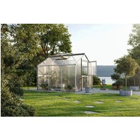KGT Gewächshaus »Novum«, 8,41 m², silberfarben KGT Gewächshaus »Novum«, 8,41 m², silberfarben