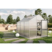 KGT Gewächshaus »Dahlie«, 9,59 m², silberfarben KGT Gewächshaus »Dahlie«, 9,59 m², silberfarben