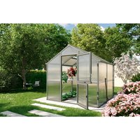 KGT Gewächshaus »Iris«, 5,06 m², grau KGT Gewächshaus »Iris«, 5,06 m², grau