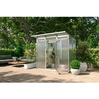 KGT Gewächshaus »Santini«, BxL: 2.33 x m – silberfarben KGT Gewächshaus »Santini«, BxL: 2.33 x m – silberfarben