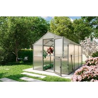 KGT Gewächshaus »Iris«, 7,53 m², grau KGT Gewächshaus »Iris«, 7,53 m², grau
