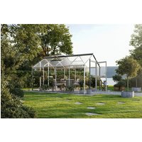 KGT Gewächshaus »Novum«, 11,14 m², silberfarben KGT Gewächshaus »Novum«, 11,14 m², silberfarben