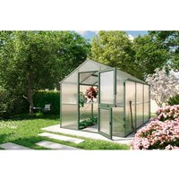 KGT Gewächshaus »Iris«, 7,53 m², grün – gruen KGT Gewächshaus »Iris«, 7,53 m², grün – gruen