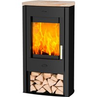 FIREPLACE Kaminofen »Tuvalu Sandstein Top«, schwarz, Sandstein, 6,6 kW (Rabatt: 10 %) FIREPLACE Kaminofen »Tuvalu Sandstein Top«, schwarz, Sandstein, 6,6 kW (Rabatt: 10 %)