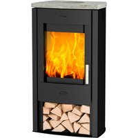 FIREPLACE Kaminofen »Tuvalu«, schwarz, Speckstein, 6,6 kW (Rabatt: 17 %) FIREPLACE Kaminofen »Tuvalu«, schwarz, Speckstein, 6,6 kW (Rabatt: 17 %)