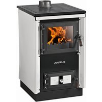 JUSTUS Festbrennstoffherd »Rustico 50 2.0 Weiß«, Stahl, 7 kW – weiss (Rabatt: 25 %) JUSTUS Festbrennstoffherd »Rustico 50 2.0 Weiß«, Stahl, 7 kW – weiss (Rabatt: 25 %)