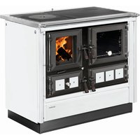 JUSTUS Festbrennstoffherd »Rustico 90 2.0«, Stahl, 7 kW – weiss JUSTUS Festbrennstoffherd »Rustico 90 2.0«, Stahl, 7 kW – weiss