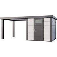 Telluria Gerätehaus »Classico«, BxHxT: 616 x 219 x 258 cm (Außenmaß inkl. Dachüberstand) – weiss Telluria Gerätehaus »Classico«, BxHxT: 616 x 219 x 258 cm (Außenmaß inkl. Dachüberstand) – weiss