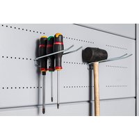 Telluria Hakenpaneel, Option 02, Lochblech mit Haken, 2121 – 2721 – grau Telluria Hakenpaneel, Option 02, Lochblech mit Haken, 2121 – 2721 – grau