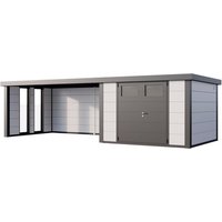 Telluria Gerätehaus »Classico«, BxHxT: 676 x 219 x 318 cm (Außenmaß inkl. Dachüberstand) – weiss Telluria Gerätehaus »Classico«, BxHxT: 676 x 219 x 318 cm (Außenmaß inkl. Dachüberstand) – weiss