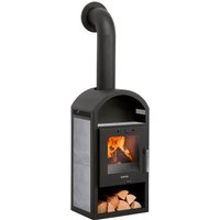 JUSTUS Kaminofen »Vegas«, speckstein, Keramik, 6 kW, Zeitbrand geeignet – schwarz (Rabatt: 25 %) JUSTUS Kaminofen »Vegas«, speckstein, Keramik, 6 kW, Zeitbrand geeignet – schwarz (Rabatt: 25 %)