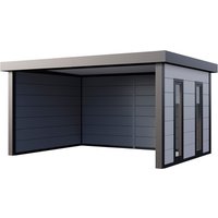 Telluria Pavillon »Singolo«, BxT: 478 x 358 cm (Außenmaß), inkl. Fenster, weiß – weiss Telluria Pavillon »Singolo«, BxT: 478 x 358 cm (Außenmaß), inkl. Fenster, weiß – weiss