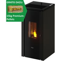PEGASO Pelletofen »Vera 7«, schwarz, Stahl, 7 kW – grau (Rabatt: 10 %) PEGASO Pelletofen »Vera 7«, schwarz, Stahl, 7 kW – grau (Rabatt: 10 %)