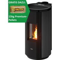 PEGASO Pelletofen »Floyd 7.0«, anthrazit, Stahl, 7 kW – grau (Rabatt: 8 %) PEGASO Pelletofen »Floyd 7.0«, anthrazit, Stahl, 7 kW – grau (Rabatt: 8 %)