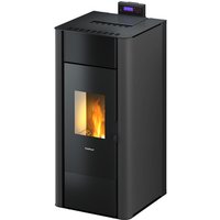 FREEPOINT Pelletofen »Tesis 23«, 22,4 kW, Stahl, bordeaux, wasserführend – schwarz (Rabatt: 11 %) FREEPOINT Pelletofen »Tesis 23«, 22,4 kW, Stahl, bordeaux, wasserführend – schwarz (Rabatt: 11 %)
