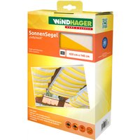 WINDHAGER Sonnenschutz, Sonnensegel, 420 x 140 cm, gelb – gelb | weiss Rabatt: 30 % WINDHAGER Sonnenschutz, Sonnensegel, 420 x 140 cm, gelb – gelb | weiss Rabatt: 30 %