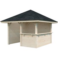 PALMAKO Pavillon »Bianca Set 103«, BxHxT: 300 x 319 x 300 cm, naturbelassen – braun PALMAKO Pavillon »Bianca Set 103«, BxHxT: 300 x 319 x 300 cm, naturbelassen – braun