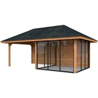 PALMAKO Pavillon »Bianca Set 206 Slide«, BxHxT: 588 x 319 x 300 cm, Braun PALMAKO Pavillon »Bianca Set 206 Slide«, BxHxT: 588 x 319 x 300 cm, Braun
