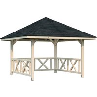 PALMAKO Pavillon »Bianca Set 101«, BxHxT: 300 x 319 x 300 cm, transparent tauchgrundiert – braun PALMAKO Pavillon »Bianca Set 101«, BxHxT: 300 x 319 x 300 cm, transparent tauchgrundiert – braun