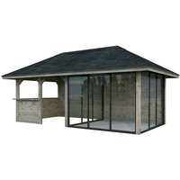 PALMAKO Pavillon »Bianca Set 208 Slide«, BxHxT: 588 x 319 x 300 cm, Grau PALMAKO Pavillon »Bianca Set 208 Slide«, BxHxT: 588 x 319 x 300 cm, Grau