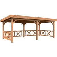 PALMAKO Pavillon »Lenna Set 307«, BxHxT: 588 x 245 x 300 cm, Braun Rabatt: 22 % PALMAKO Pavillon »Lenna Set 307«, BxHxT: 588 x 245 x 300 cm, Braun Rabatt: 22 %