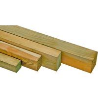 WOLFF Fundamenthölzer für Gartenhäuser, BxH: 300 x 7,5 cm, Kiefernholz – braun WOLFF Fundamenthölzer für Gartenhäuser, BxH: 300 x 7,5 cm, Kiefernholz – braun