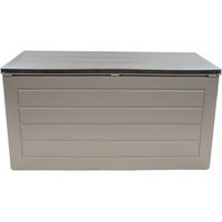 BELLAVISTA Auflagenbox, BxHxL: 71 x 75 x 146,5 cm, 680 l, UV-beständig – grau | schwarz BELLAVISTA Auflagenbox, BxHxL: 71 x 75 x 146,5 cm, 680 l, UV-beständig – grau | schwarz