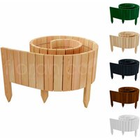 Floranica Beeteinfassung, 200×40 cm (BxH), natur – braun Floranica Beeteinfassung, 200×40 cm (BxH), natur – braun