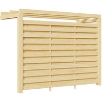 WEKA Carport-Rückwand, BxH: 301 x 216,5 cm, Holz – braun Rabatt: 11 % WEKA Carport-Rückwand, BxH: 301 x 216,5 cm, Holz – braun Rabatt: 11 %