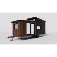 Wanderlust-Tinyhouse Tiny Haus »Loft«, 25 m², Vollausstattung, fahrbar »Loft« – braun Wanderlust-Tinyhouse Tiny Haus »Loft«, 25 m², Vollausstattung, fahrbar »Loft« – braun