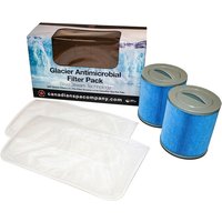Canadian Spa Whirlpool Filter Set Glacier Microban mit zwei Glacier Filtern und zwei Vorfiltern blau Canadian Spa Whirlpool Filter Set Glacier Microban mit zwei Glacier Filtern und zwei Vorfiltern blau