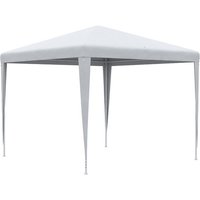 Outsunny Pavillon, LxBxH: 270 x 270 x 254 cm – weiss Outsunny Pavillon, LxBxH: 270 x 270 x 254 cm – weiss