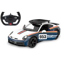 JAMARA Ferngesteuertes Fahrzeug »Porsche 911 Dakar Performance«, BxHxL: 14,4 x 10,6 x 32,3 cm, ab 6 Jahren – blau (Rabatt: 60 %) JAMARA Ferngesteuertes Fahrzeug »Porsche 911 Dakar Performance«, BxHxL: 14,4 x 10,6 x 32,3 cm, ab 6 Jahren – blau (Rabatt: 60 %)